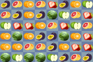 《夏日水果对对碰》游戏画面1