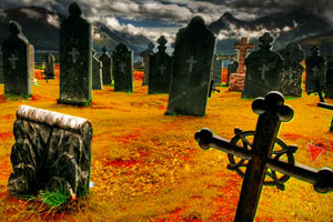 《逃出深秋的墓地》游戏画面1