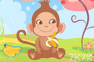 《照顾猴宝宝》游戏画面1