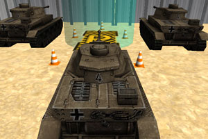 《军队坦克停车》游戏画面1