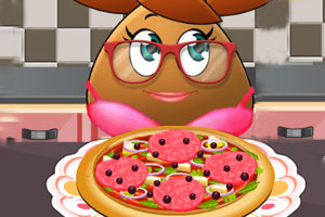 《土豆姑娘做比萨》游戏画面1