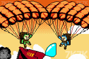 《伞兵登陆》游戏画面3