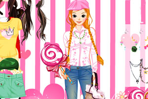 《爱吃糖的女孩》游戏画面1