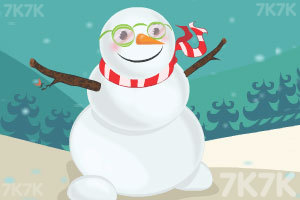 《可爱的小雪人》游戏画面1