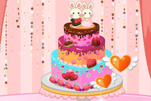 《漂亮的婚礼蛋糕》游戏画面1