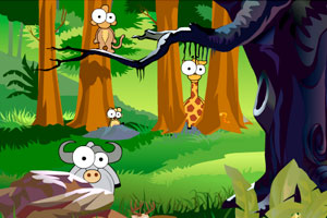 《逃离动物森林》游戏画面1