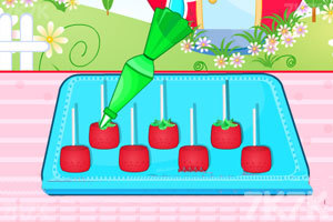 《制作草莓小蛋糕》游戏画面4