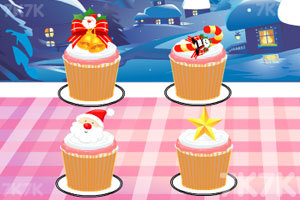 《圣诞节纸杯蛋糕》游戏画面3