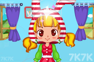 《可爱女孩的圣诞装》游戏画面1
