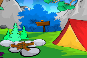 《森林露营逃生》游戏画面1