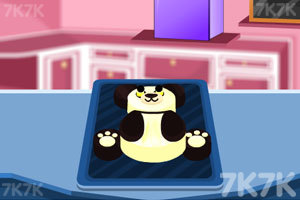 《熊猫生日蛋糕》游戏画面1