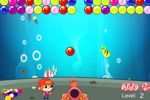 《泡泡龙海洋》游戏画面1