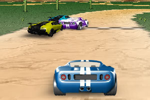 《跑车测速大赛》游戏画面1