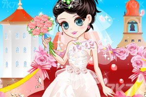 《女孩的浪漫婚礼》游戏画面3