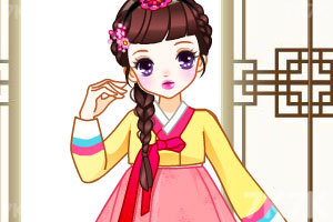 《传统韩国贵族女孩》游戏画面3