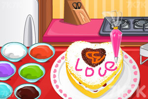 《情人节的甜蜜蛋糕》游戏画面1