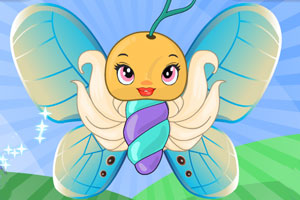 《可爱的蝴蝶》游戏画面1