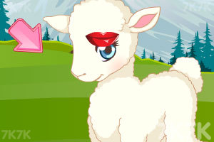《可爱的小羊》游戏画面2