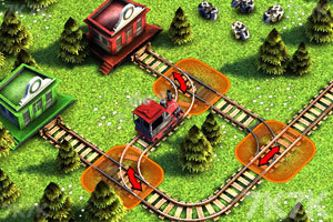 《3D小火车》游戏画面2
