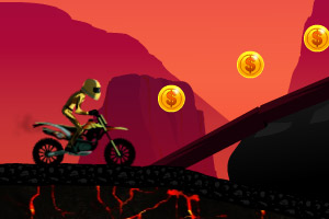 火山摩托车特技赛