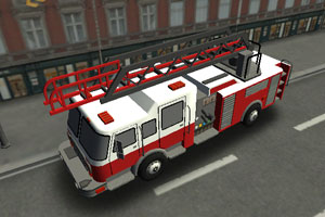 《3D救护车路边停靠》游戏画面1