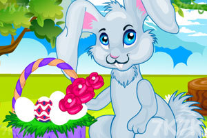 《兔子君的复活节彩蛋》游戏画面1