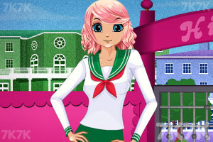 《校园女孩》游戏画面2