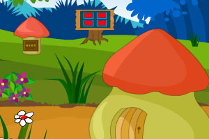 《逃离蘑菇花园小屋》游戏画面1