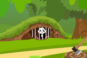 小熊猫逃出森林