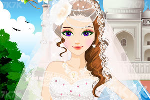《漂亮新娘的新发型》游戏画面1