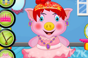 《小猪去美发》游戏画面3