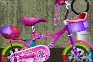 《女孩的新自行车》游戏画面3