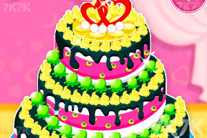 《漂亮婚礼大蛋糕》游戏画面1