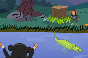 《猴过河》游戏画面1