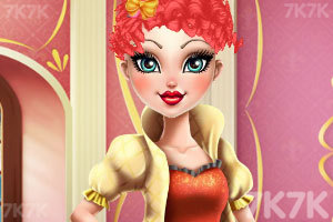 《苹果公主的潮流发型》游戏画面2