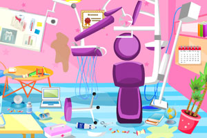 《清理牙科诊所》游戏画面1