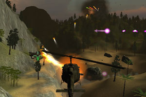 《三角洲之直升机轰炸》游戏画面1