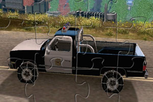 《吉姆西卡车拼图》游戏画面1