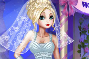 《苹果公主的婚纱装扮》游戏画面1