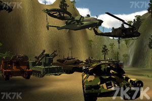 《坦克轰炸战》游戏画面2