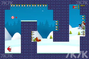 《圣诞老人重力大冒险》游戏画面2