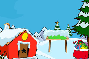 《圣诞节雪地逃离》游戏画面1