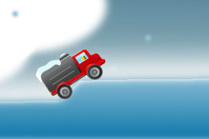 《冰上小货车》游戏画面1