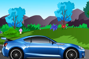 《蓝汽车逃脱》游戏画面1