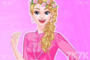 《漂亮的粉色女孩》游戏画面3