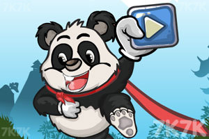《熊猫采蜂蜜》游戏画面1
