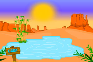 《逃离沙漠腹地》游戏画面1