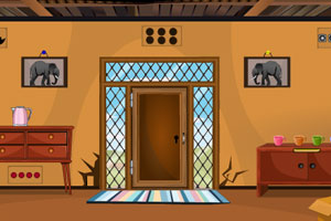 《逃出乡村的房子》游戏画面1