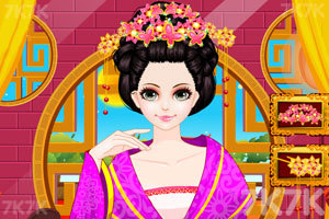 《中国公主发型设计》游戏画面1
