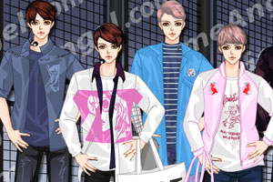 《韩国时尚男模》游戏画面1